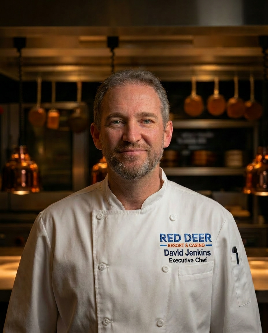 David Reeks Chef Red Deer Resort & Casino | The Heart of Central Alberta