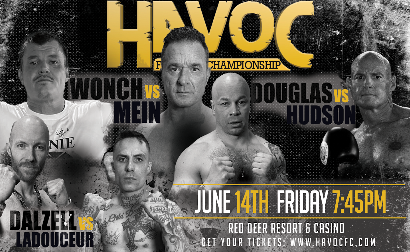 Havoc FC 18 MMA & Bare Knuckle Event at the Red Deer Resort and Casino Events Centre