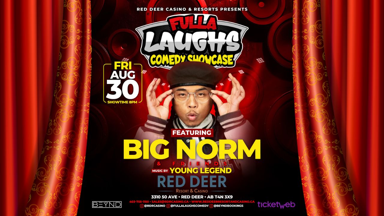Experience the First Comedy Show at Red Deer Resort & Casino!